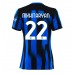 Cheap Inter Milan Henrikh Mkhitaryan #22 Home Football Shirt Women 2023-24 Short Sleeve